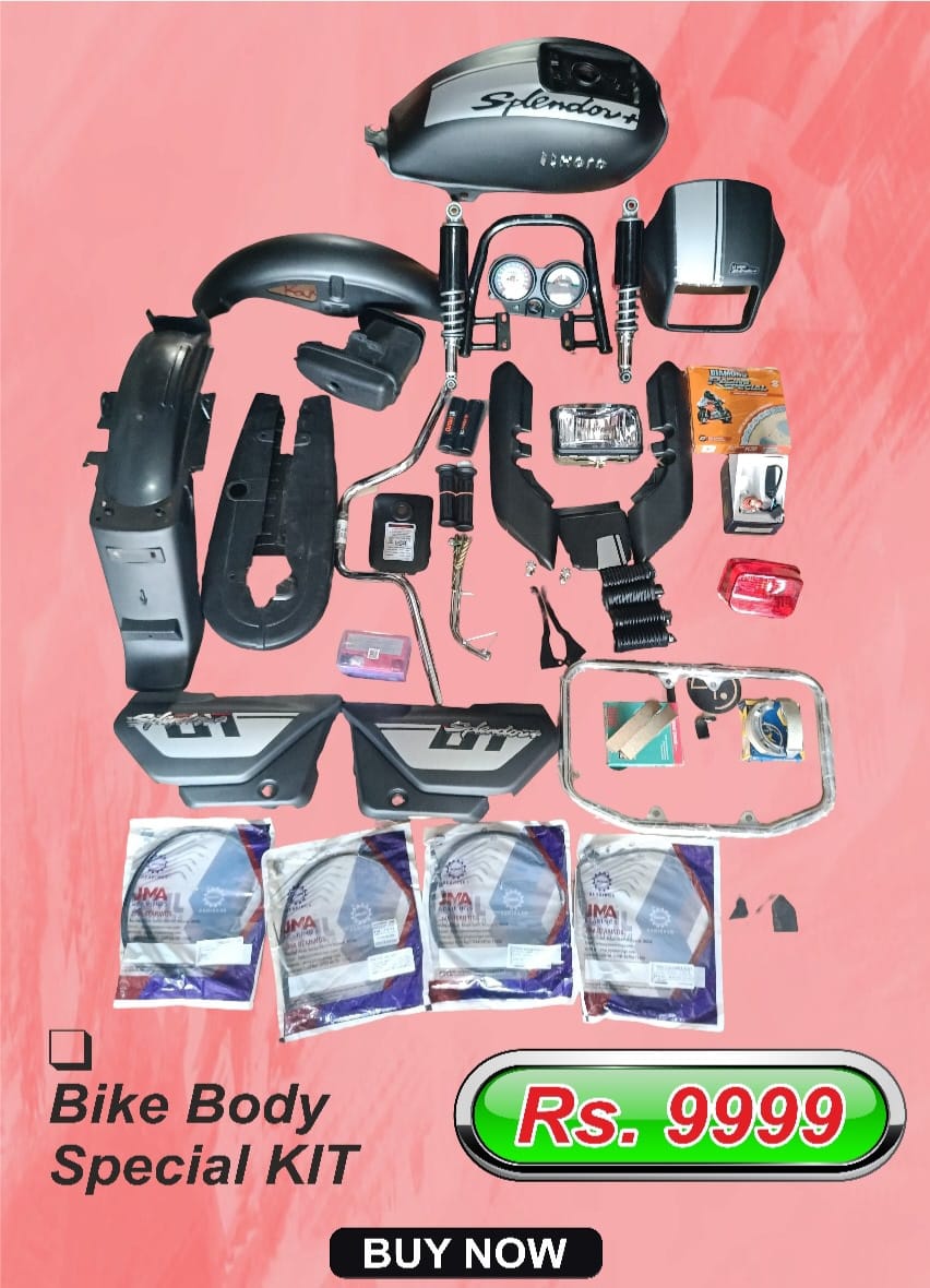 SPLENDOR BIKE FULL BODY KIT ( ALL COLORS )